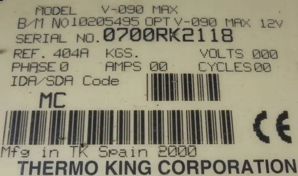 Unité de réfrigération Thermo King V-090 MAX pour camions image 4