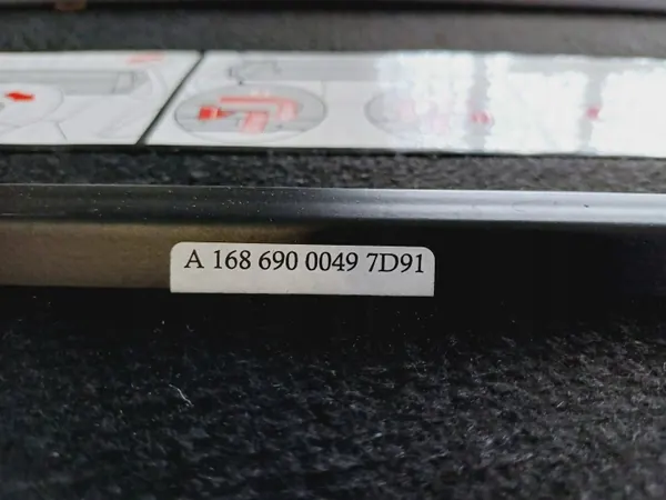 Achter bagagerek plank OEM DRC97255 Mercedes A-Klasse image 6