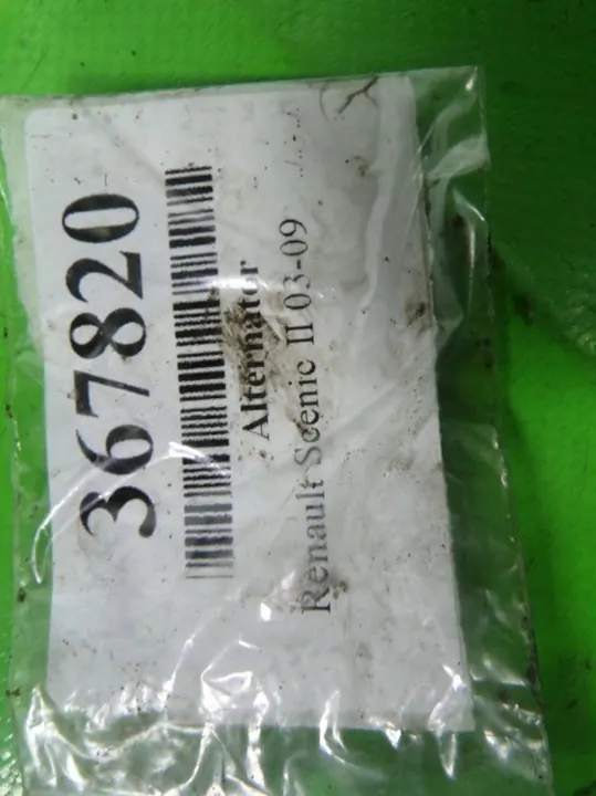 RENAULT SCENIC II 1.9 DCI Vaihtovirtageneraattori 8200538408 image 9