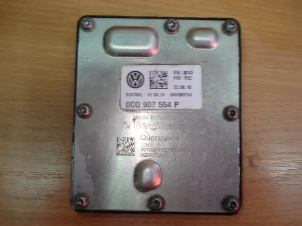 Controlador de Transmissão VW Audi 0CQ907554P image 6