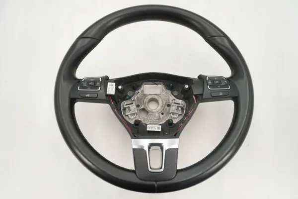 Gebruikt Multifunctioneel Leren Stuur OEM 3C8419091BE image 2