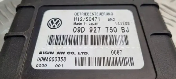 Boîtier de commande boîte Porsche Cayenne OEM 09D927750BJ image 4