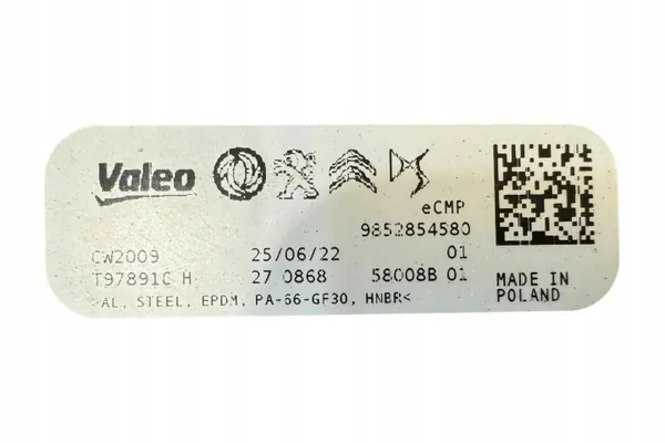 Citroën DS3 AC-droger OEM 58008B01 - Gebruikt image 6