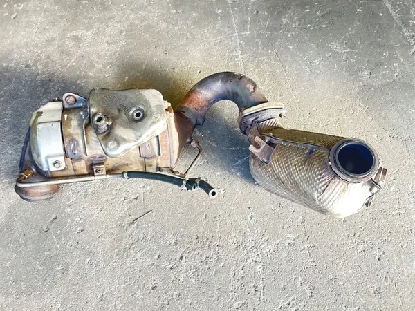 2016 Maserati Ghibli Catalytic Converter DPF image 4