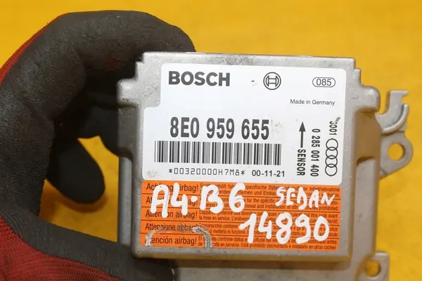 Ilmatyynyanturin Moduuli Audi A4 B6 8E0959643A image 6