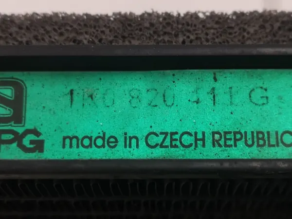 Condensador AC Volkswagen Golf V OEM 1K0820411F image 6