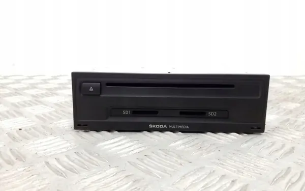 Cambiador CD/DVD Skoda Octavia Mk3 OEM 5E0035874 image 2