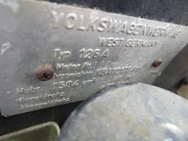 Motor VW Garbus 1600 Bomba Ziegler image 9