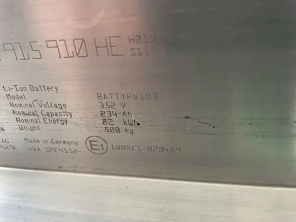 OEM 1EA804842BF Batteri 82kWh 234Ah för VW ID.4 image 7
