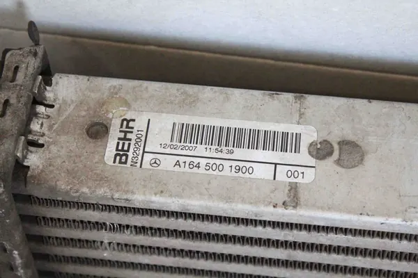 Intercooler MERCEDES-BENZ M (W164) A1645001900 image 2