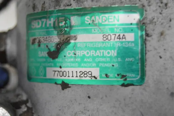Compressore aria condizionata Renault Espace III 1.9 DCI SANDEN image 3