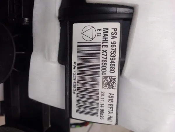 OEM 9675394580 Chauffage Automatique pour Citroen C3 II image 3