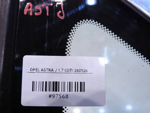 Vasen takakulmaikkuna OEM 987654321 Opel Astra J HB image 4
