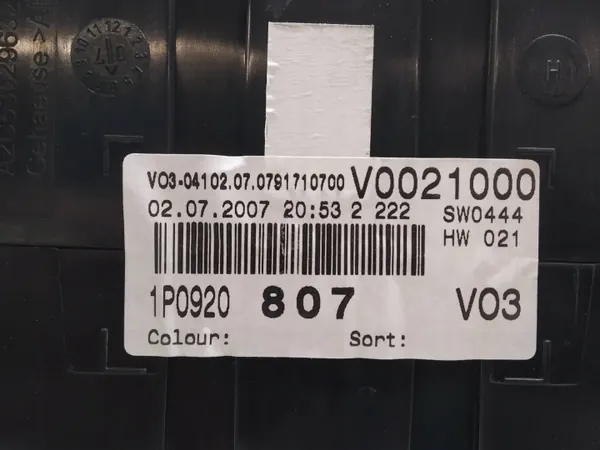 Tacho OEM 1P0920807 für Seat Leon II 1.6 8V image 3