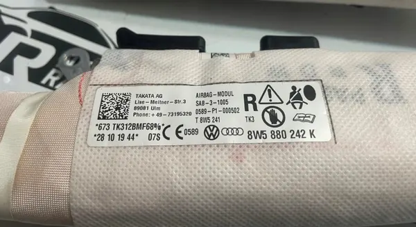 Audi A4 B9 8W Sitzairbag rechts vorne OEM 8W5880242K image 3