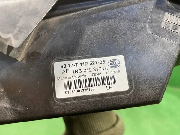 BMW X3 G02 LED DRL Halógeno Esquerdo Frontal 7412527 image 9