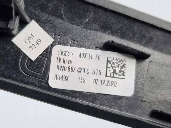 Audi A4/S4 B9 Achterdeur Bekleding OEM 8W0867420C image 6
