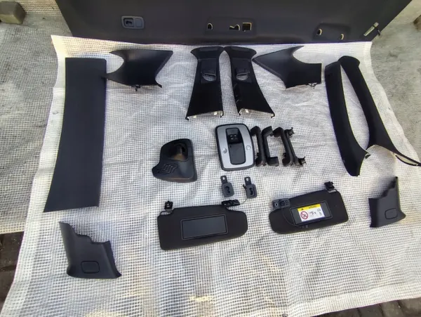 Volvo V60 Lift 13-18 Revestimiento Techo Negro R-Design OEM image 4