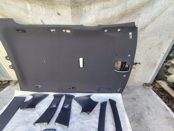 Volvo V60 Lift 13-18 Revestimiento Techo Negro R-Design OEM image 7