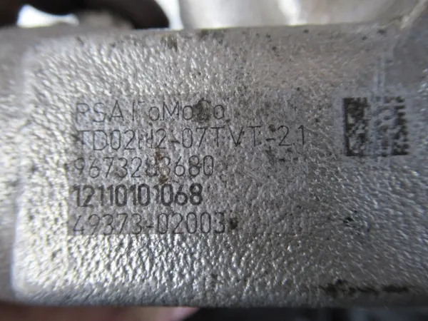 Turboalimentador C3 C4 BERLINGO DS3 TD02H2-07TVT-21 image 3