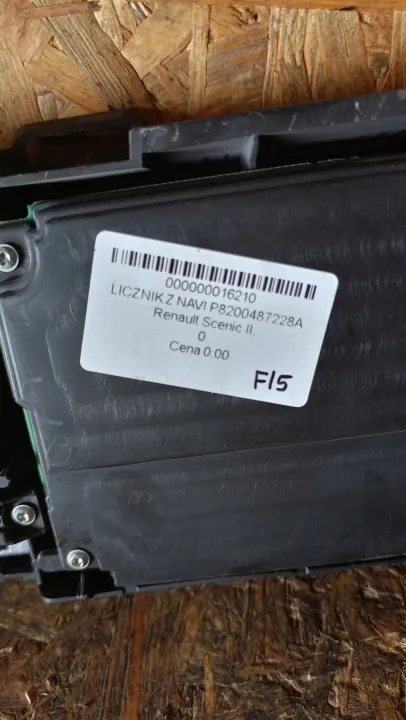 Écran Renault Scenic II OEM P8200487228A Occasion image 5