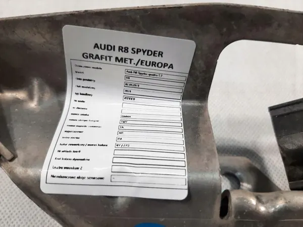 Audi R8 Spyder Luftfilterfäste OEM 4S0813546D image 4
