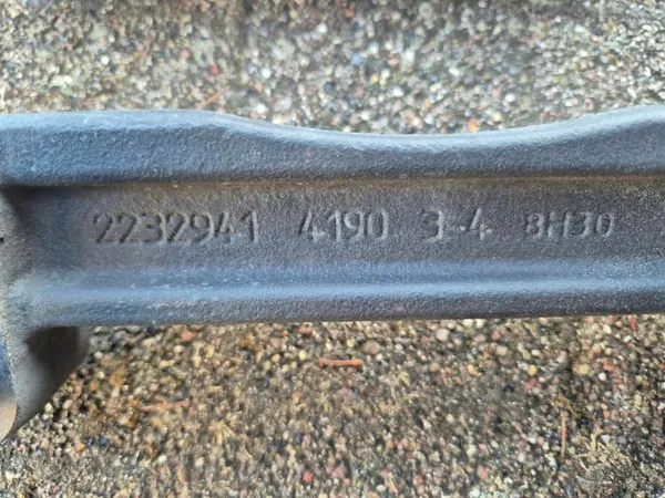 Support de catalyseur Scania OEM 2353383 2232941 image 8