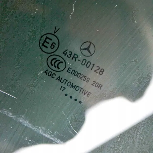 Vidro lateral traseiro esquerdo OEM 43R00128 Mercedes image 8