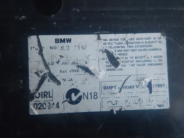 Cambiador CD BMW 6923547 para Serie 7 E65/E66 image 8