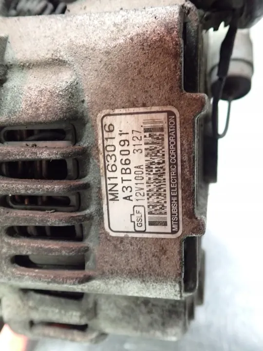 Alternador 100A Mitsubishi Outlander I 2.0 4G63 MN163016 image 7