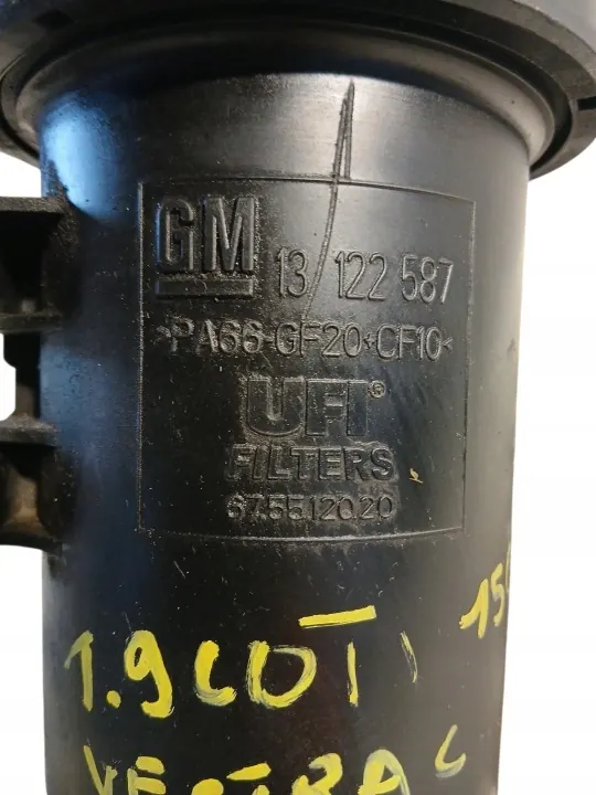 Bränslefilterhus OEM 13122587 för Opel Vectra C image 3