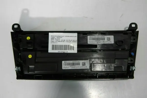 Panneau climatisation BMW OEM 64119261079 Occasion image 5