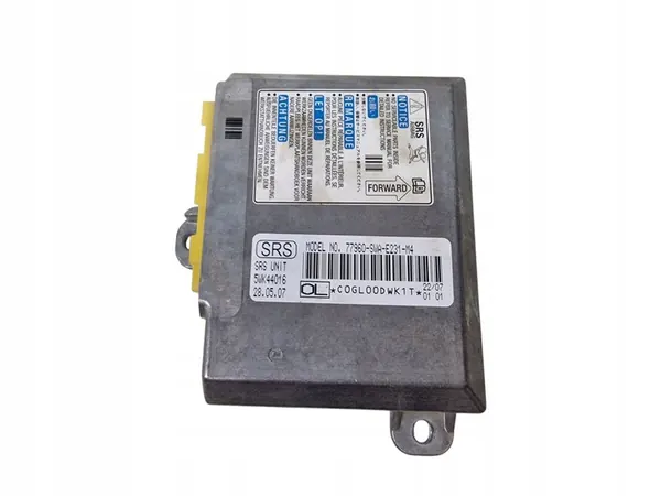 HONDA CR-V 3 Ilmatyynyanturi Moduuli 77960-SWA-E231-M4 image 3