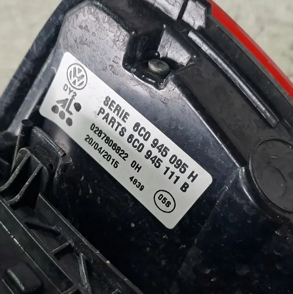 Lámpara trasera izquierda VW Polo V 6R Lift 6C0945095H image 5