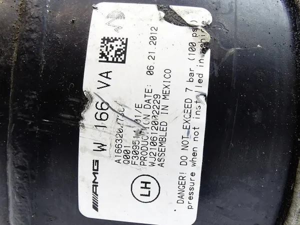 Amortecedor AMG Mercedes ML W166 Dianteiro Esquerdo OEM A1663202738 image 7
