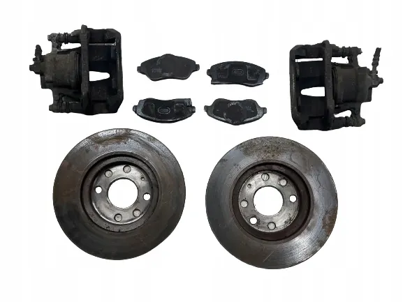 Disques et plaquettes avant OEM SS0370 pour Opel Corsa B image 2
