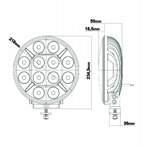 Phares LEDSON POLLUX9+ GEN2 OEM 90871T image 6