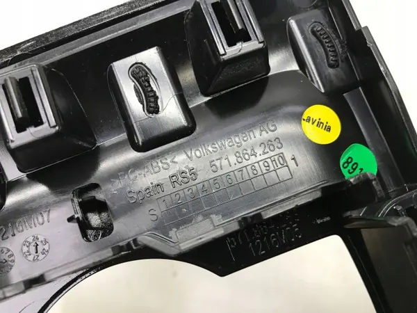 OEM 571864263 Garniture Tunnel Central VW Tiguan III image 8