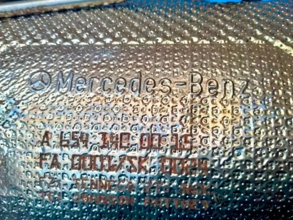 Filtro DPF Mercedes OEM A6541400013 - Usado image 8