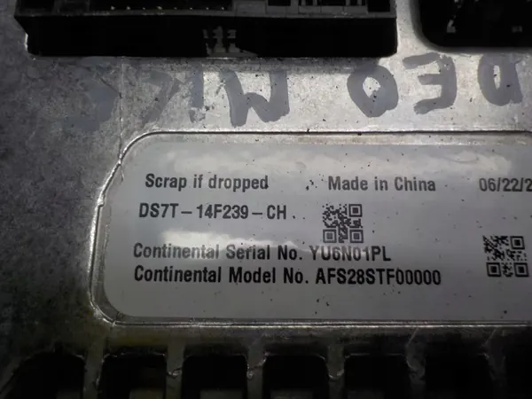 Écran d'affichage Ford Mondeo MK5 OEM DS7T-14F239-CH image 4