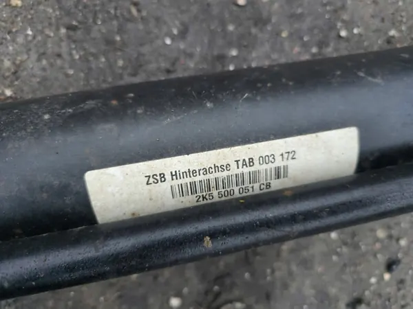 VW Caddy III Hinterachsschwinge OEM 2K5500051CB image 6