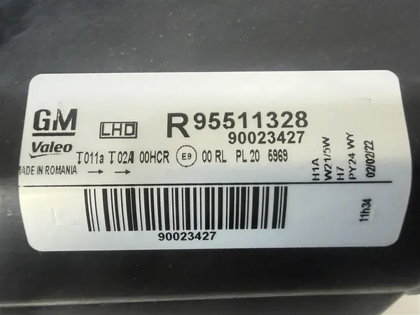 OPEL CORSA D LIFT 11-14 Faro Derecho OEM image 5