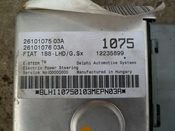 Fiat Punto 2 99-2003 ohjausavustinmoduuli OEM 26101075 image 6