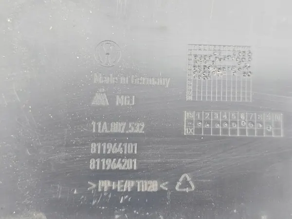 Framstötfångarspoiler VW ID.4 2020-> OEM 11A807532 image 10