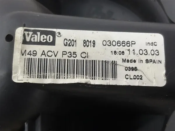 Ventilateur Citroen Berlingo I PARTNER 96-10R VALEO 030666P image 3