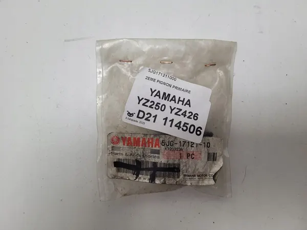YAMAHA YZ250 YZ426 01-15 Tandwiel 15z OEM 5JG-17121-10 image 2
