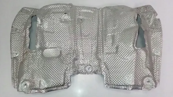 Getriebe-Hitzeschild OEM 4G0864843C für Audi A6 C7 image 2