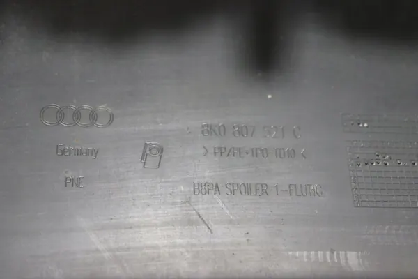 Bakre stötfångarspoiler AUDI A4/S4 (B8) 12-15 8K0807521G image 8