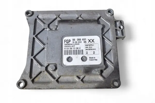 Unidad de control motor OEM 55355631 para Opel Vectra C 1.8 image 3