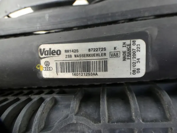 Kylare och Fläktset AUDI A3 VW GOLF V 2004-10 image 5